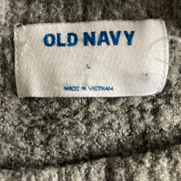 gray knit sweater from old navy - Picture 3 of 3